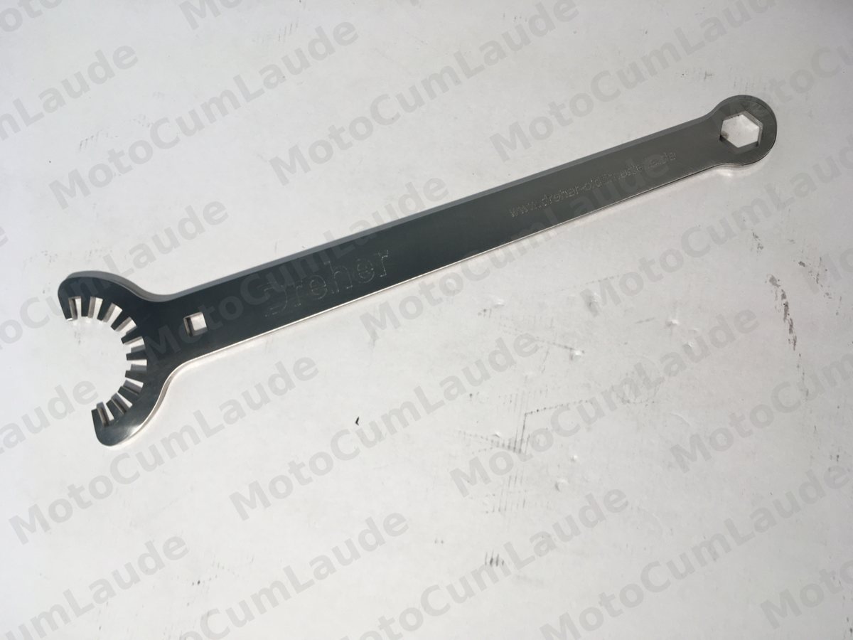 Auspuffschlüssel für Kronenmutter