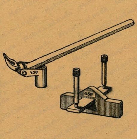 Ventilheber mit Aufspannkranz
