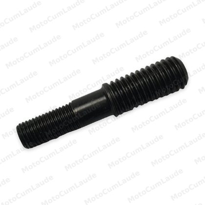 Stiftschraube M10xM8x1x27 schwarz verzinkt