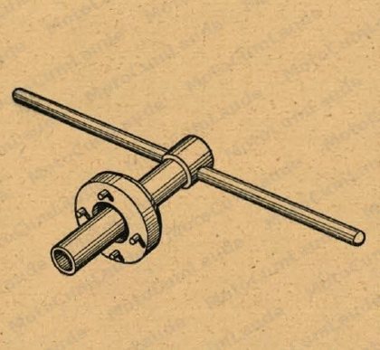Zapfenschlüssel für Radnabendeckel